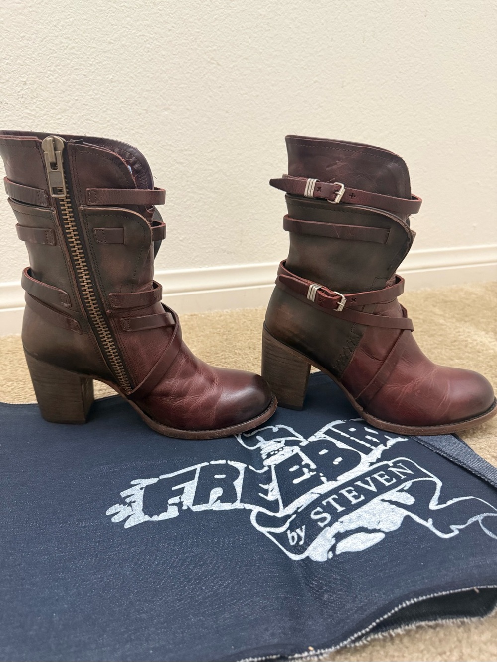 Freebird By Steven Leather Women's leather boots